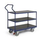 Ergotruck Tischwagen 3 Ladeflächen bis 500 kg Last 500 x 1076 x 1256 mm