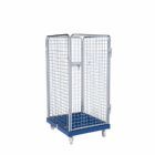 ESB Rollbehälter ADB 1350 KU 4 seitig 1 Tür blau H 1540 mm