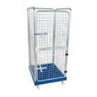 ESB Rollbehälter ADB 1460 KU Vorderwand klappbar blau H 1640 mm