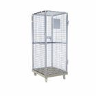 ESB Rollbehälter ADB 1600 KU Klappboden in grau 724 x 815 x 1810 mm