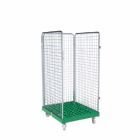 ESB Rollbehälter ADB 1350 KU 3 seitig grün 724 x 815 x 1540 mm