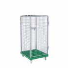 ESB Rollbehälter ADB 1350 KU 5 seitig 1 Tür grün 724 x 815 mm