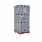ESB Rollbehälter ADB 1600 KU mit Auskleidung rot H 1810 mm