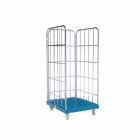 ESB Rollbehälter 1460 KU 3 seitig blau H 1640 mm