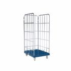ESB Rollbehälter 1460 KU 3 Seiten in blau H 1640 mm