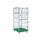 ESB Rollbehälter 1460 KU Vorderwand klappbar Farbe blau H 1640 mm