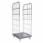 ESB Rollbehälter 1650 KU geschlossene Ladefläche grau H 1830 mm