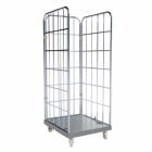 ESB Rollbehälter 1650 KU geschlossene Ladefläche grau H 1830 mm