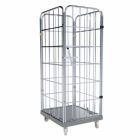 ESB Rollbehälter 1650 KU geschlossene Ladefläche grau H 1830 mm