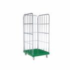 ESB Rollbehälter 1450 KU mit 3 Seiten grün 724 x 815 x 1630 mm