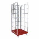 ESB Rollbehälter 1650 KU Typ 3 seitig rot H 1830 mm