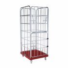 ESB Rollbehälter 1650 KU klappbare Vorderwand rot H 1830 mm
