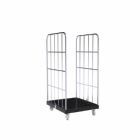 ESB Rollbehälter 1350 KU 2 seitig schwarz 724 x 815 x 1530 mm