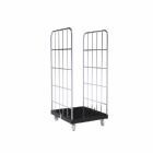 ESB Rollbehälter 1460 KU 2 seitig schwarz H 1640 mm
