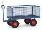 Fetra Handpritschenwagen 6434LZ mit Zugöse Drahtgitter 40 x 40 x 4 mm