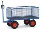 Fetra Handpritschenwagen Räder mit Vollgummibereifung 6435VZ mit Zugöse