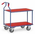 Fetra Optiliner Tischwagen 3601 blau rot 600 x 1030 x 1115 mm