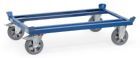 Fetra Paletten-Fahrgestell 22809 Elastic-Vollgummi Breite 655 mm Länge 855 mm