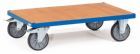 Fetra Plattformwagen 2591 mit 4 Lenk und Bockrollen 609 x 1060 mm