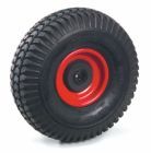 Fetra PU-geschäumtes Rad 260 x 85 mm Vollmaterial-Reifen auf Stahlblechfelge