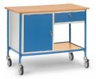 Fetra Rolltisch 5866 mobiler Arbeitsplatz 650 breit