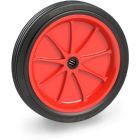 FETRA Vollgummirad 400 x 74 mm Rille rot Tragkraft 420 kg
