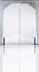 Flexo Pendeltür 2750 x 2500 mm klar transparent PVC 7 mm