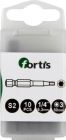 Fortis Bit 1/4 Zoll DIN3126 E6,3 Innensechskant 6 x 50 mm Box mit 10 Stück