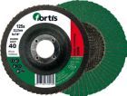 Fortis Fächerschleifscheibe Inox115 mm K40 gewölbt