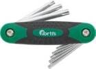Fortis Handklapphalter Winkelschraubendreher Torx T8 bis T40