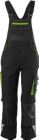 Fortis Latzhose 24 Kids schwarz limegreen Gr. 98 bis 104