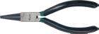 Fortis Langbeckzange poliert 160 mm runde Backen