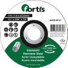 Fortis Trennscheibe Edelstahl 115 x 1,0 mm gerade