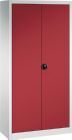 FORUM Flügeltürenschrank mit Schloss 930 x 400 x 1950 mm RAL 7035 3003