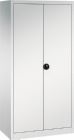 FORUM Flügeltürenschrank mit Schloss und Schlüssel 930 x 1950 mm RAL 7035