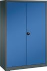 FORUM Flügeltürenschrank 1200 x 1950 mm 4 Böden bis 70 kg Last blau