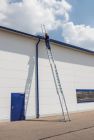 Günzburger Aluminium Seilzugleiter 3 x 16 Sprossen