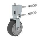 Günzburger Federrolle mit 80 mm Durchmesser für Regalleiter