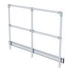 Günzburger Geländer starr für Plattformlänge 1860 mm