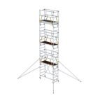 Günzburger Klappgerüst SG 0,75 x 1,80 m mit Ausleger Höhe 6 m Aluminium