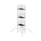 Günzburger Klappgerüst SG 1,35 x 1,80 m mit Ausleger Plattformhöhe 7,12 m