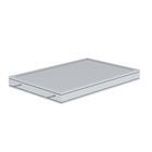Günzburger Plattform Aluminium geriffelt 1260 x 800 mm