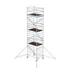 Günzburger Rollgerüst 1,35 x 1,80 m mit Ausleger und Doppel-Plattform Plattformhöhe 6,35 m