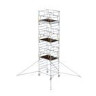 Günzburger Rollgerüst SG 1,35 x 1,80 m mit Doppel Plattform Höhe 6,43 m