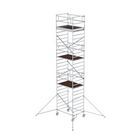 Günzburger Rollgerüst 1,35 x 1,80 m mit Ausleger und Doppel-Plattform Plattformhöhe 7,35 m