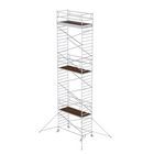 Günzburger Rollgerüst 1,35 x 3,0 m mit Ausleger und Doppel-Plattform Plattformhöhe 10,35 m