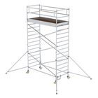 Günzburger Rollgerüst 1,35 x 3,0 m mit Ausleger und Doppel-Plattform Plattformhöhe 4,35 m