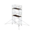 Günzburger Rollgerüst SG 1,35 x 3,0 m Doppel Plattform Höhe 5,59 m