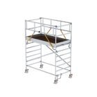Günzburger Rollgerüst SG 1,35 x 2,45 m mit Doppel-Plattform 2,51 m hoch