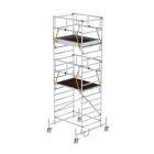 Günzburger Rollgerüst SG 1,35 x 1,80 m Fahrbalken & Doppel-Plattform 4,66 m hoch